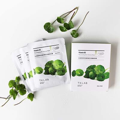 B5積雪草修護舒緩生物纖維面膜