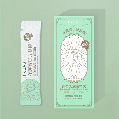 守護寶貝成長優TM 綜合乳鐵藻精飲(優格風味)