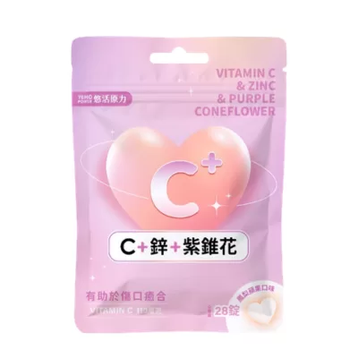 【悠活原力】悠活維生素C+鐵口含錠-鳳梨蘋果口味