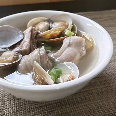 蛤蜊雞湯