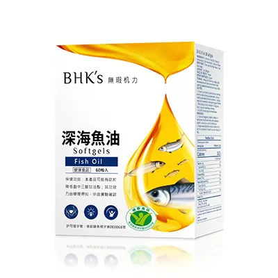 BHK's 健字號深海魚油 軟膠囊食品