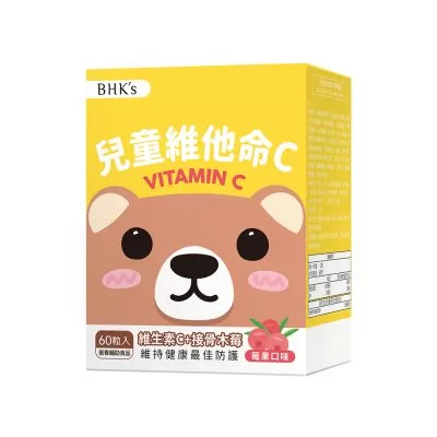 BHK's 兒童 維他命C咀嚼錠