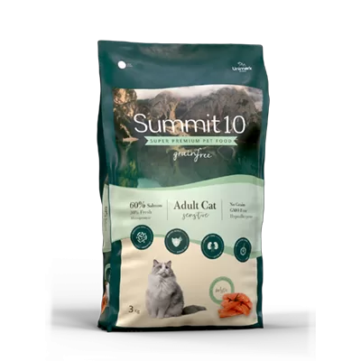 Summit10 森咪特 Grain Free 成貓無穀 敏感保健 (鮭魚+馬鈴薯) 3KG